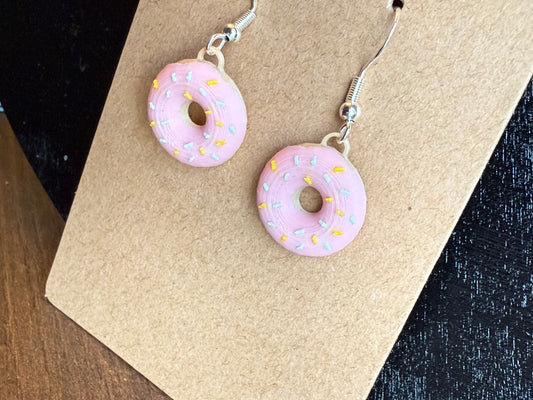 Donut Dangly Earrings
