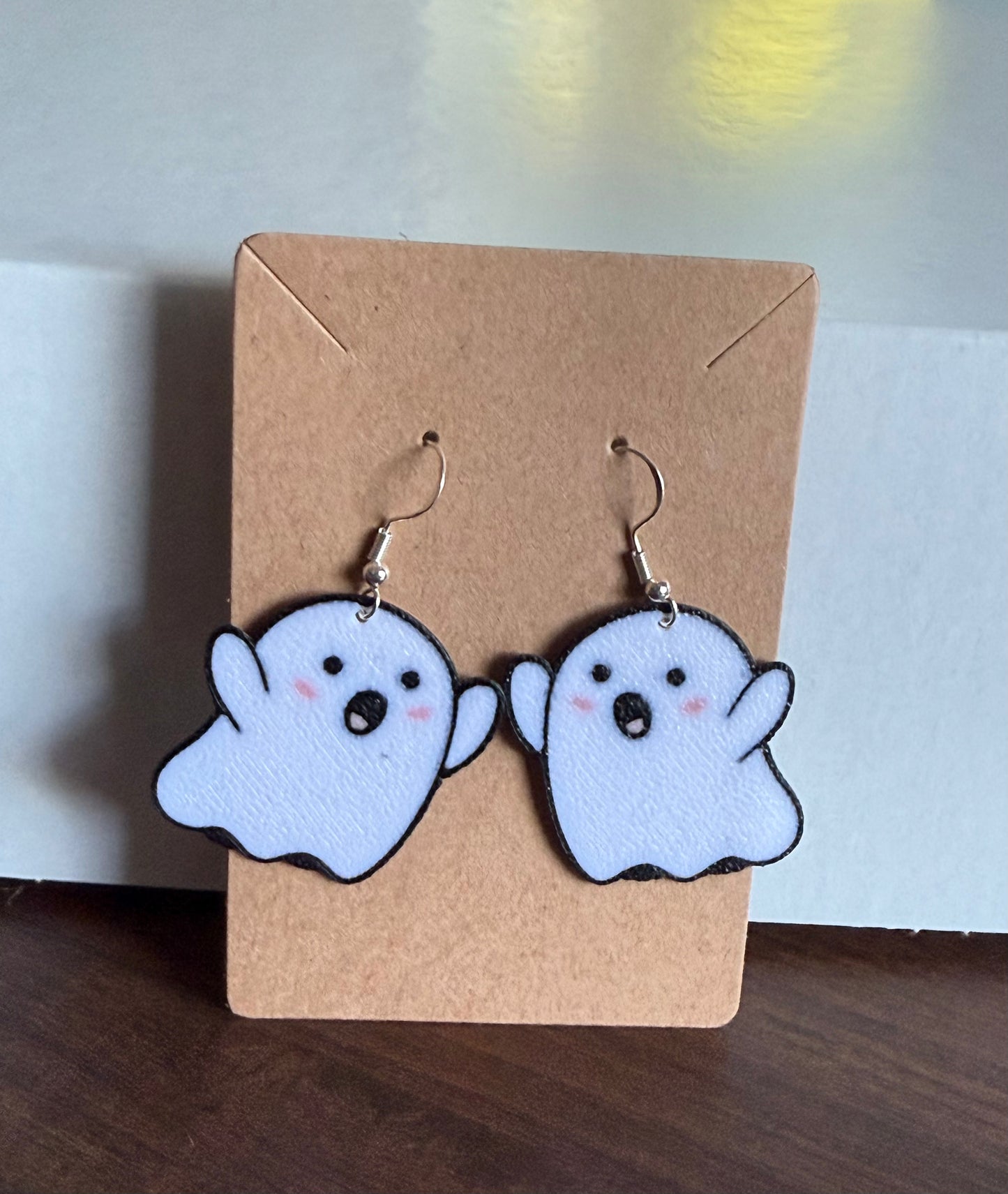 Ghost Dangly Earrings