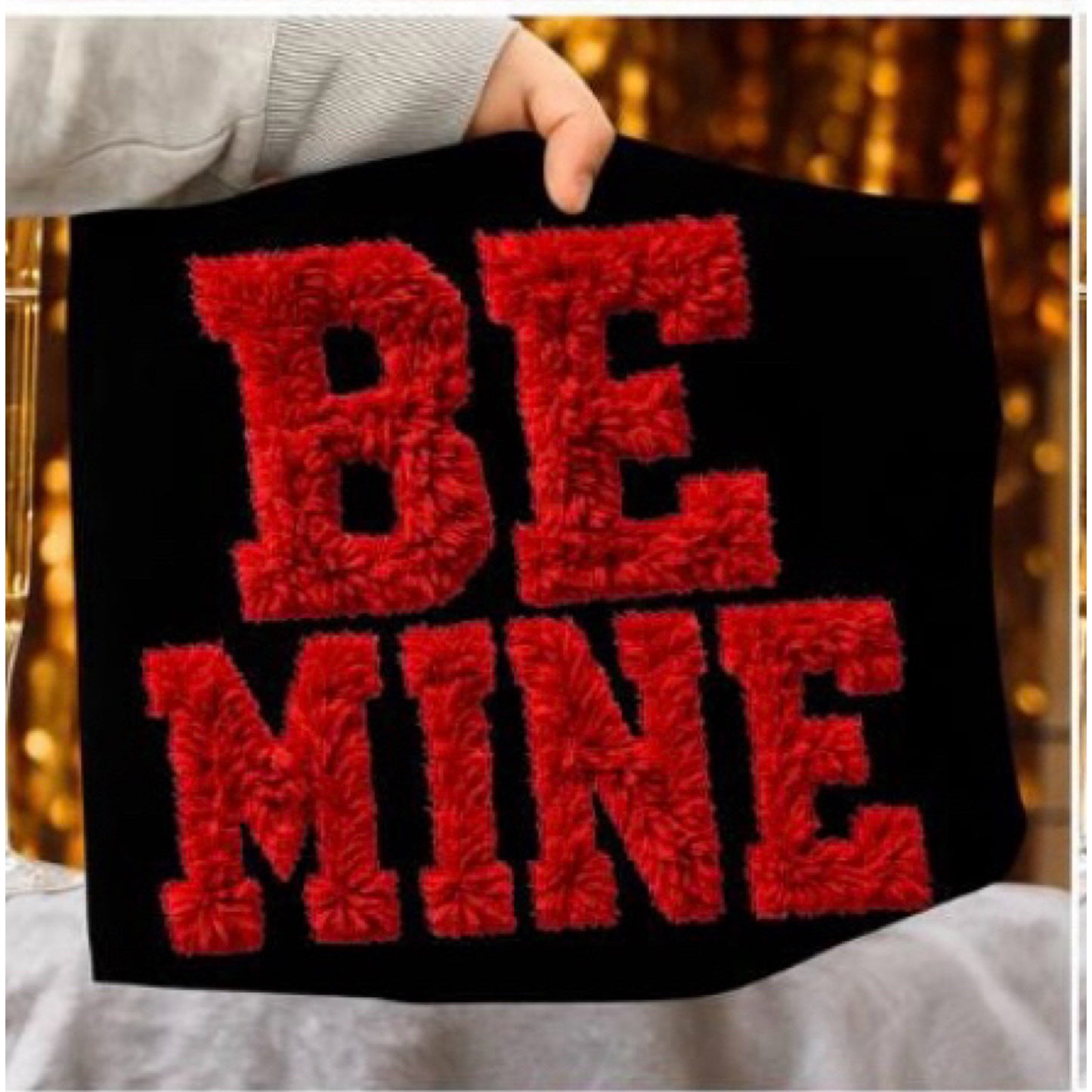 Be Mine Solid | Faux Yarn | Ready to Press DTF Transfer