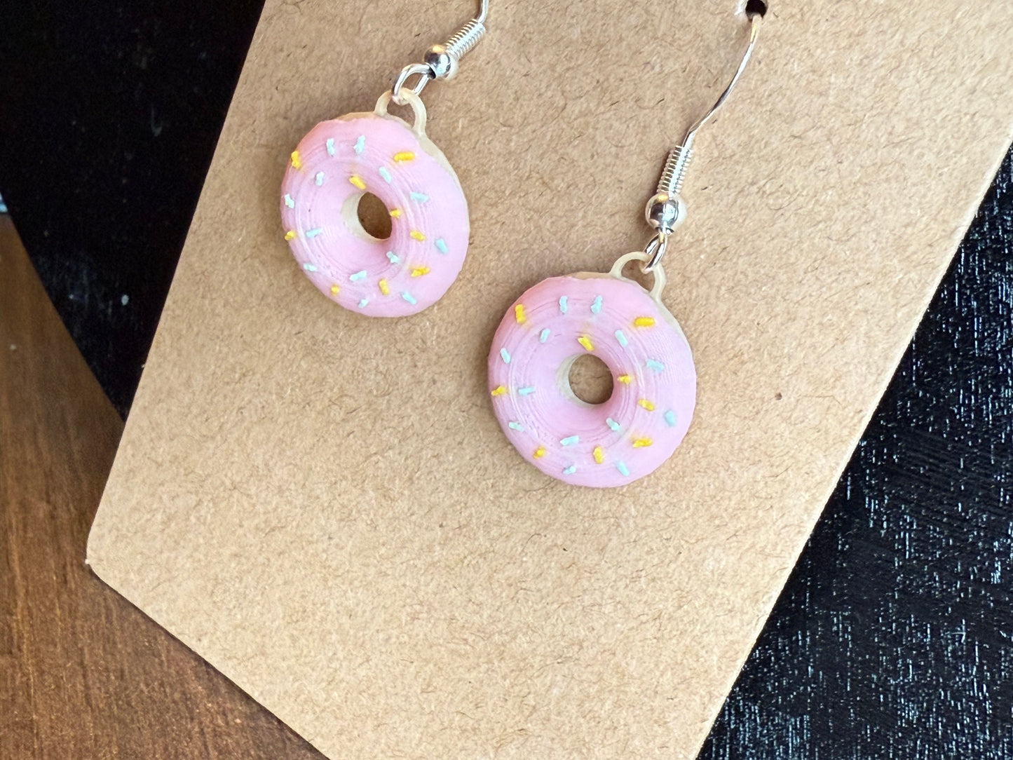 Donut Dangly Earrings
